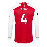Moški Nogometni dresi Arsenal Benjamin White #4 Domači 2023-24 Dolgi Rokav